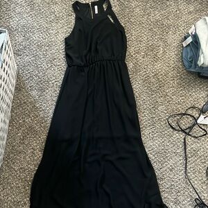xhiliration (from target) black maxi dress!